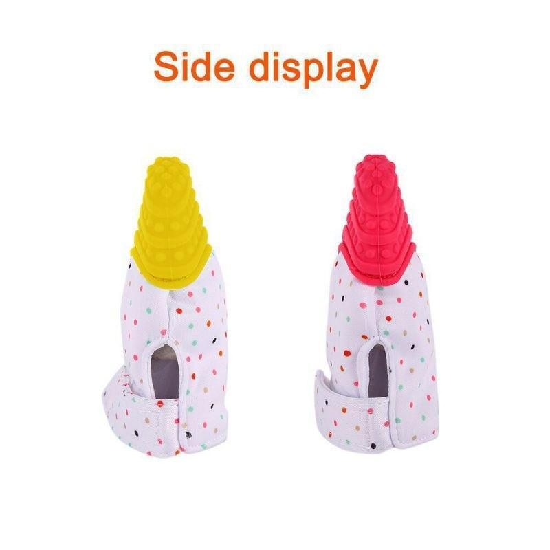 Luva Mordedor Para Bebê De Silicone - MODELO 01