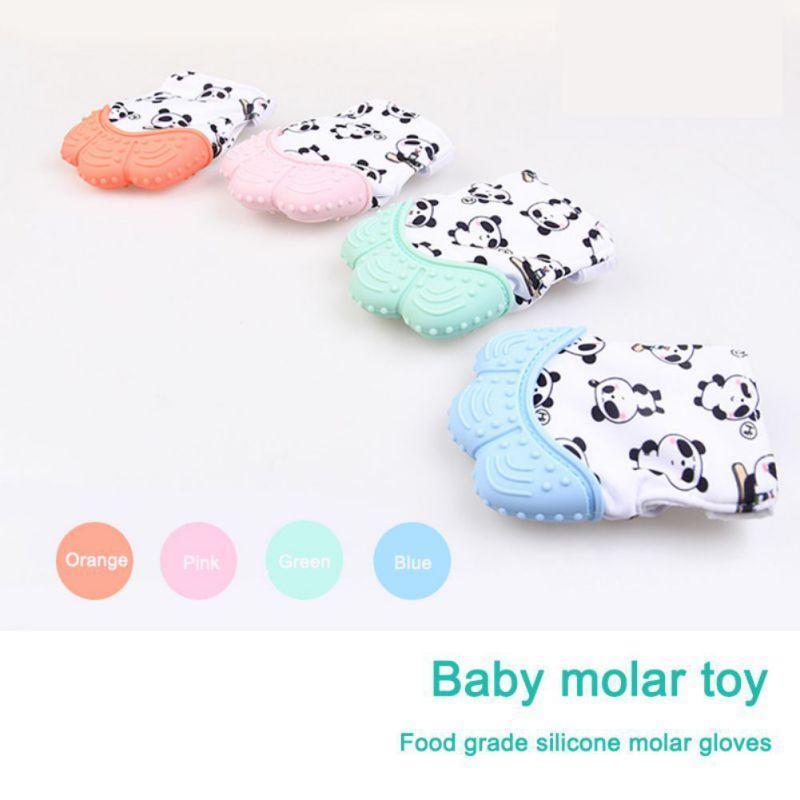 Luva Mordedor Para Bebê De Silicone - MODELO 02