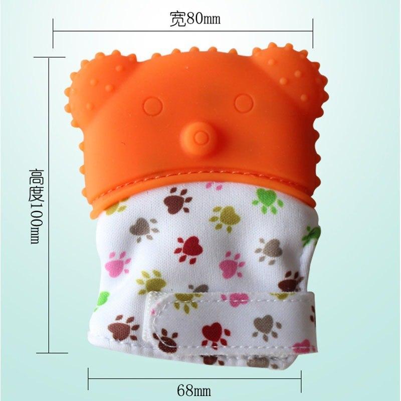 Luva Mordedor Para Bebê De Silicone - MODELO 05