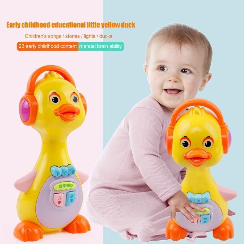 Pato Musical com luzes - Várias funções.