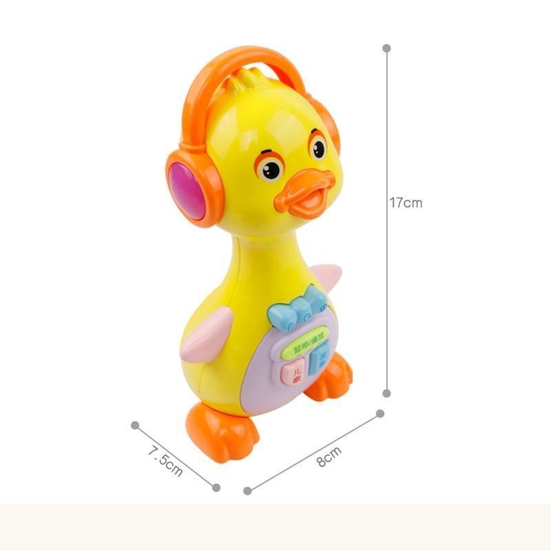 Pato Musical com luzes - Várias funções.